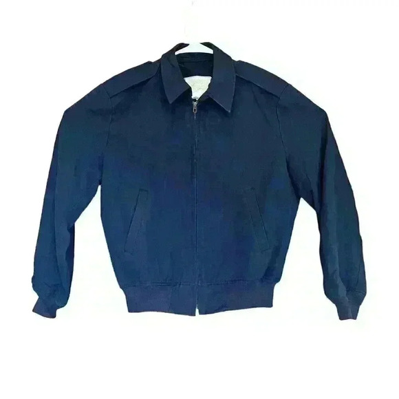 Vintage USAF Air Force NO. 57 Men’s Size 40S Blue - Front‎ Pockets Zipper Front - Picture 1 of 11
